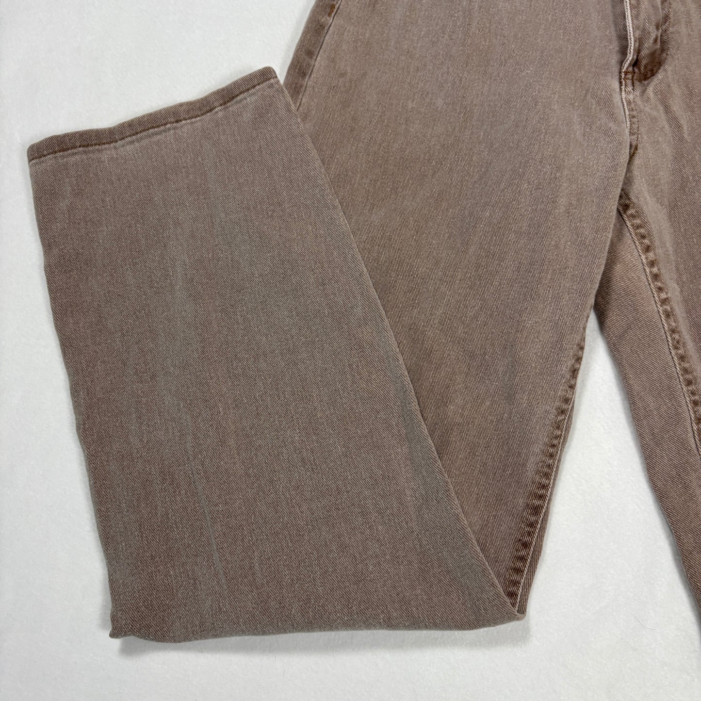 Tinseltown Womens Brown Baggy Jeans Size 5 Y2K 90s Grunge Straight Denim