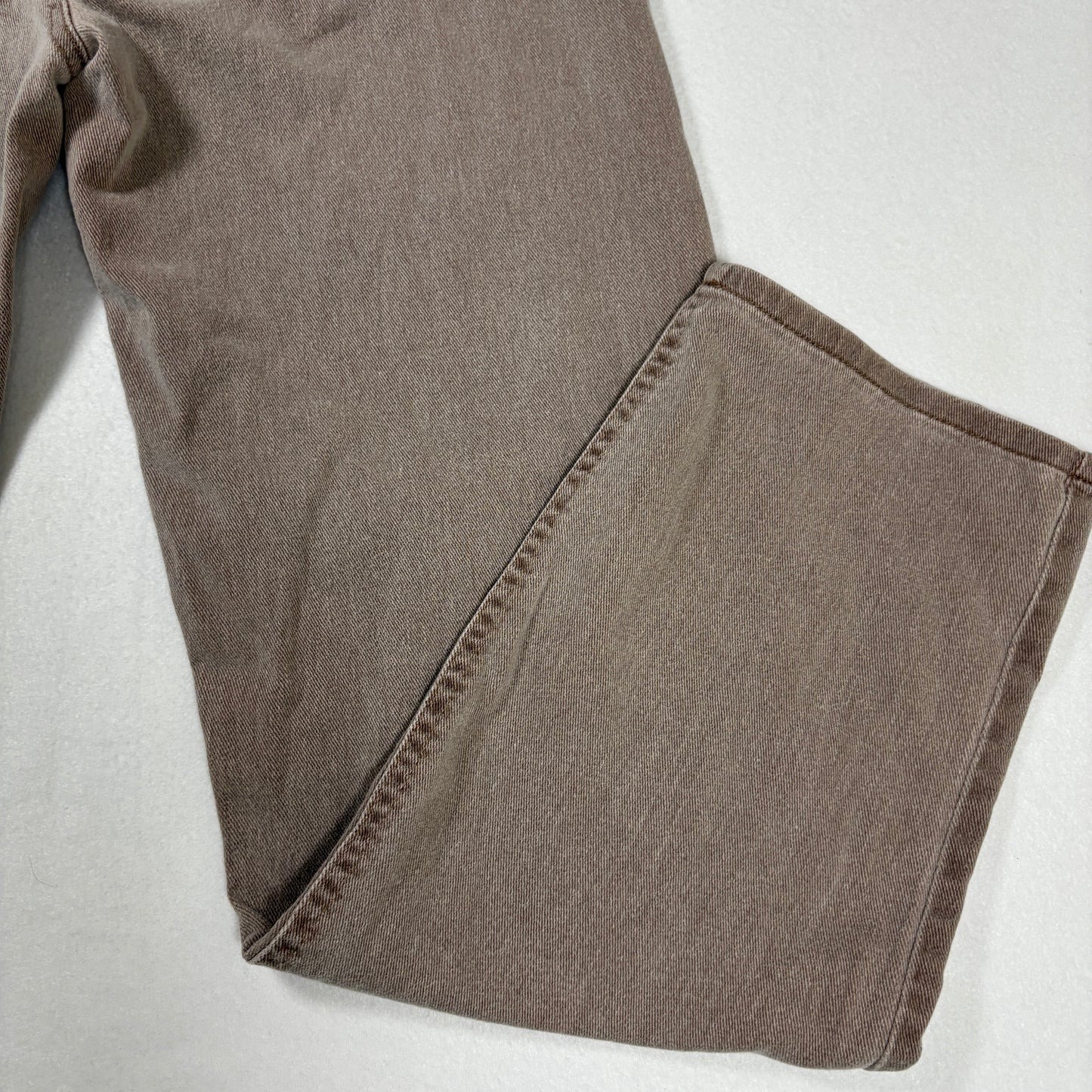 Tinseltown Womens Brown Baggy Jeans Size 5 Y2K 90s Grunge Straight Denim