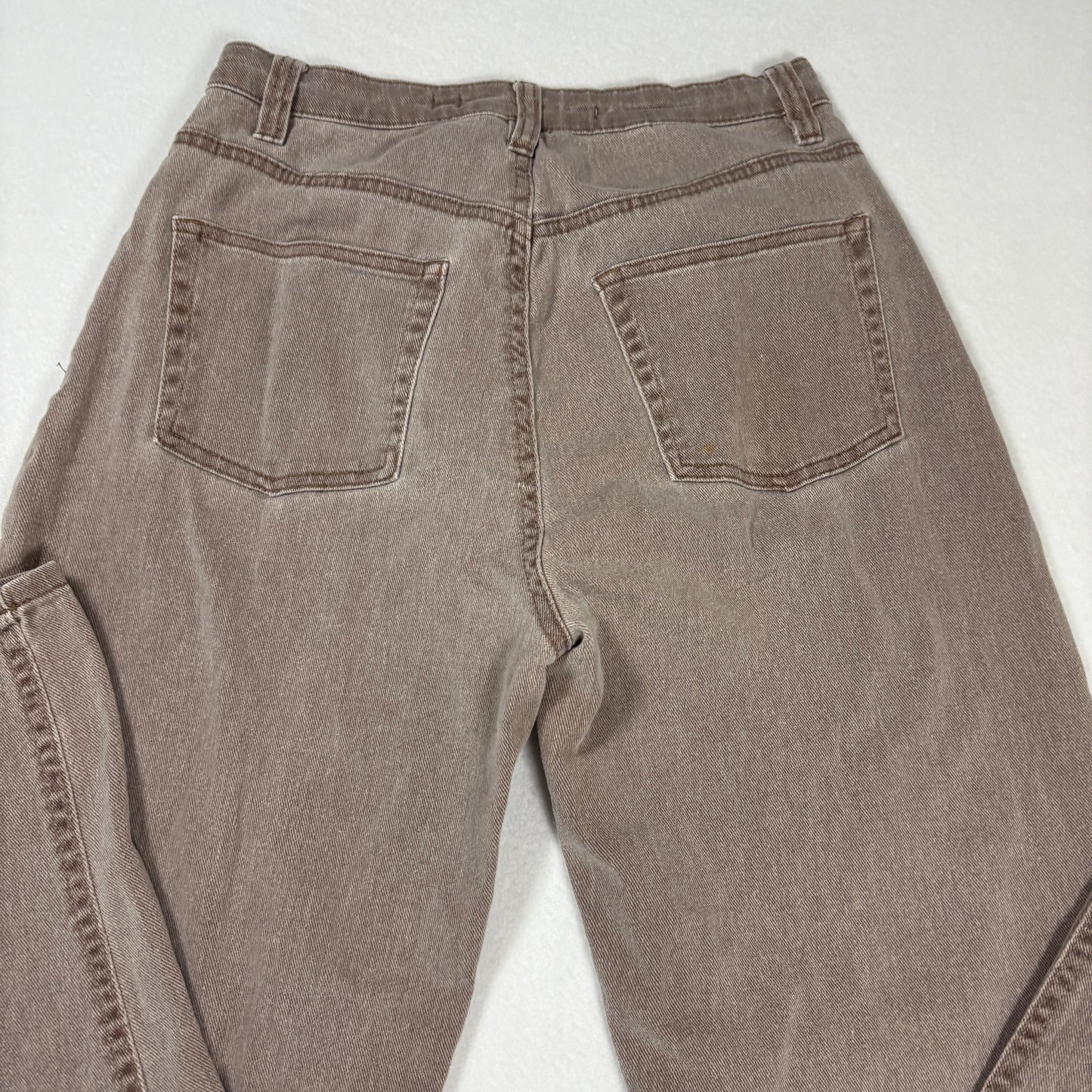 Tinseltown Womens Brown Baggy Jeans Size 5 Y2K 90s Grunge Straight Denim