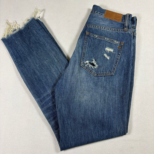 Madewell Womens Jeans 26 The Perfect Summer Jean Distressed Ripped Y2K Grunge
