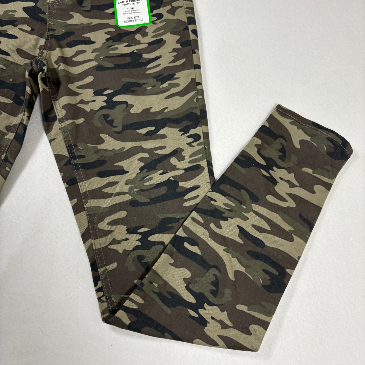 No Boundaries Womens Camo High Rise Skinny Jeans Size 5 NWT Y2K Grunge Stretch