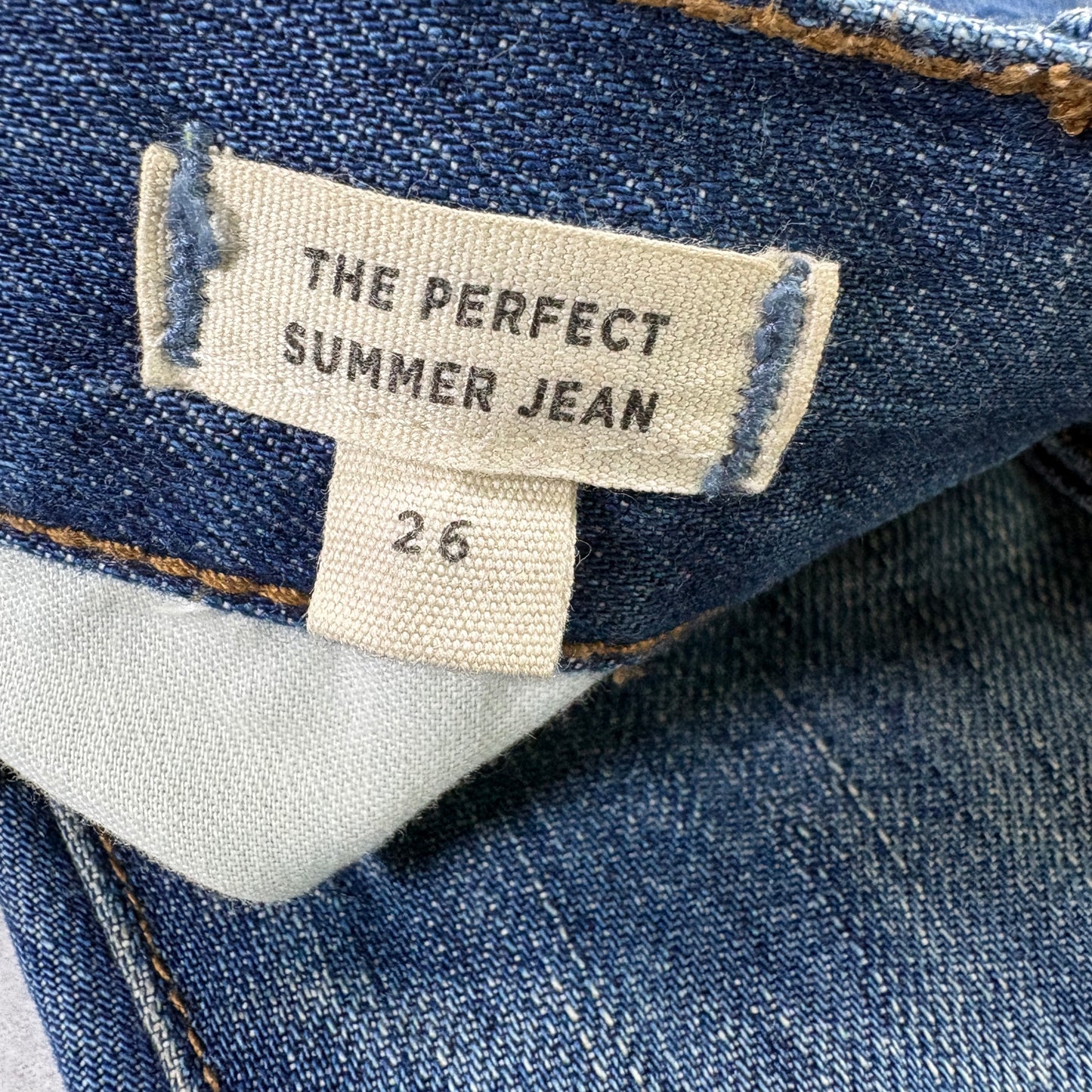 Madewell Womens Jeans 26 The Perfect Summer Jean Distressed Ripped Y2K Grunge
