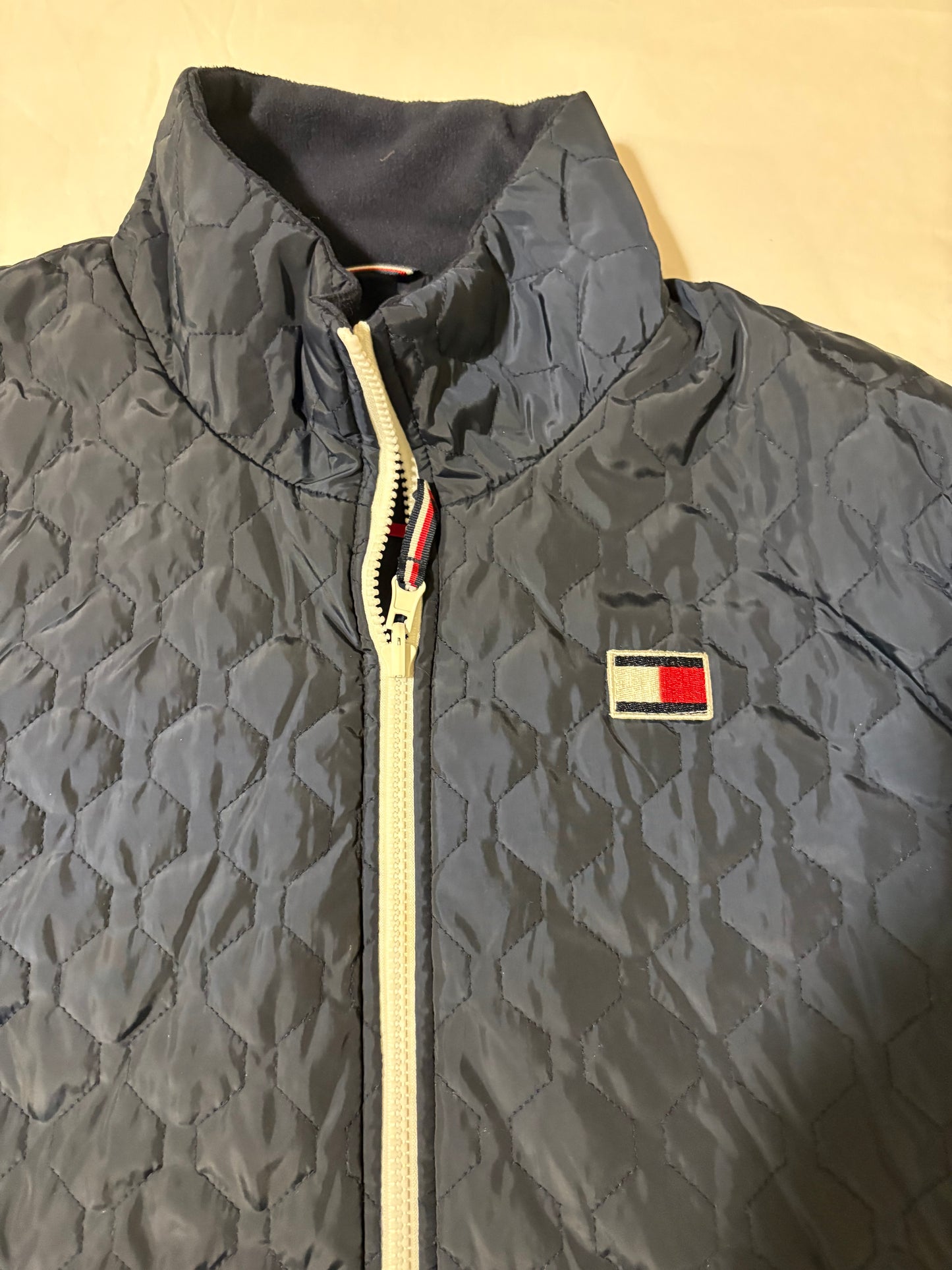Tommy Hilfiger XL Navy 3-in-1 Jacket Quilted All Weather Zip Coat Mens