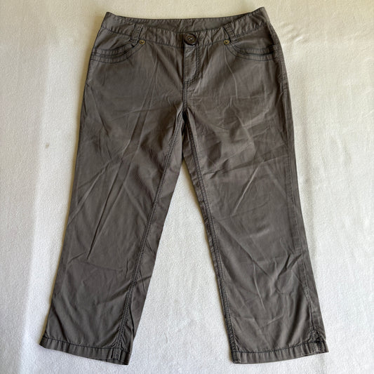 Mckenzie Womens 10 Brown Low Rise Straight Leg Pants Vintage Y2K Baggy 90s Cotton