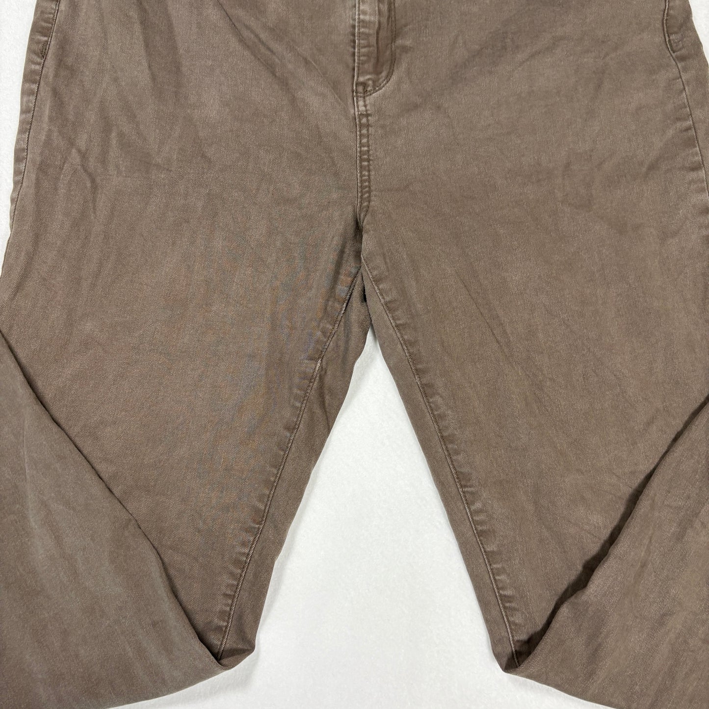 Buffalo David Bitton Womens Brown Jeans 16 High Rise Skinny Stretch Y2K Grunge