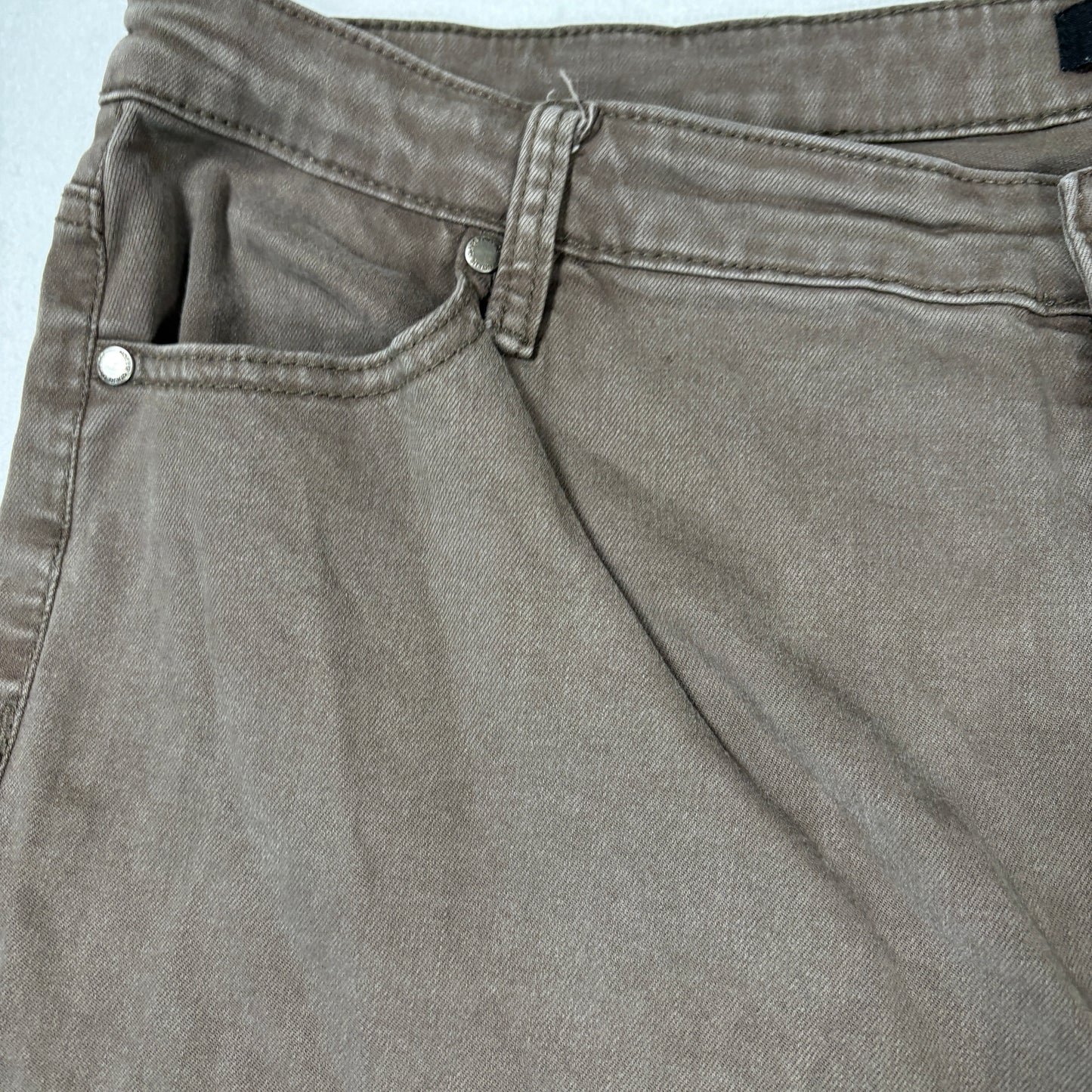 Buffalo David Bitton Womens Brown Jeans 16 High Rise Skinny Stretch Y2K Grunge