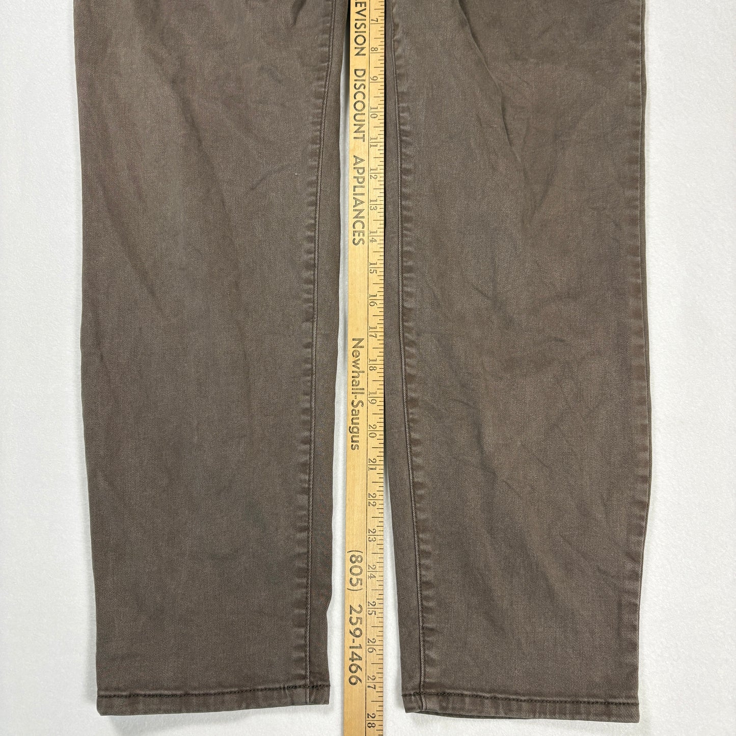 Buffalo David Bitton Womens Brown Jeans 16 High Rise Skinny Stretch Y2K Grunge