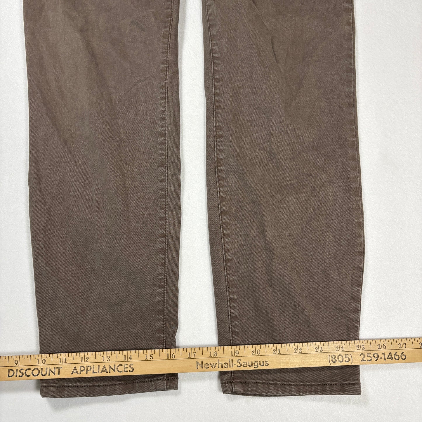 Buffalo David Bitton Womens Brown Jeans 16 High Rise Skinny Stretch Y2K Grunge