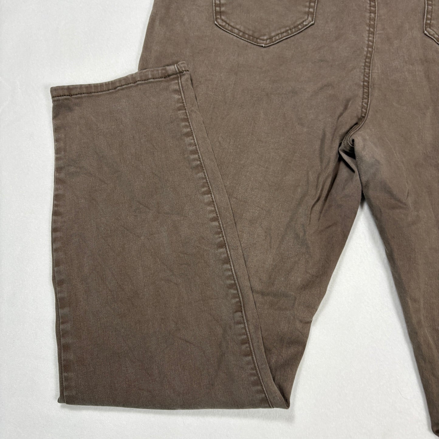 Buffalo David Bitton Womens Brown Jeans 16 High Rise Skinny Stretch Y2K Grunge