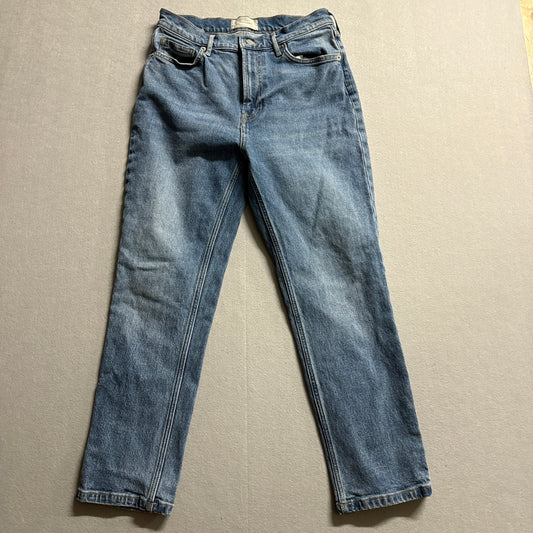 Everlane Cheeky Jeans Womens 24 Ankle Straight Leg Fits Like 29x26 Y2K
