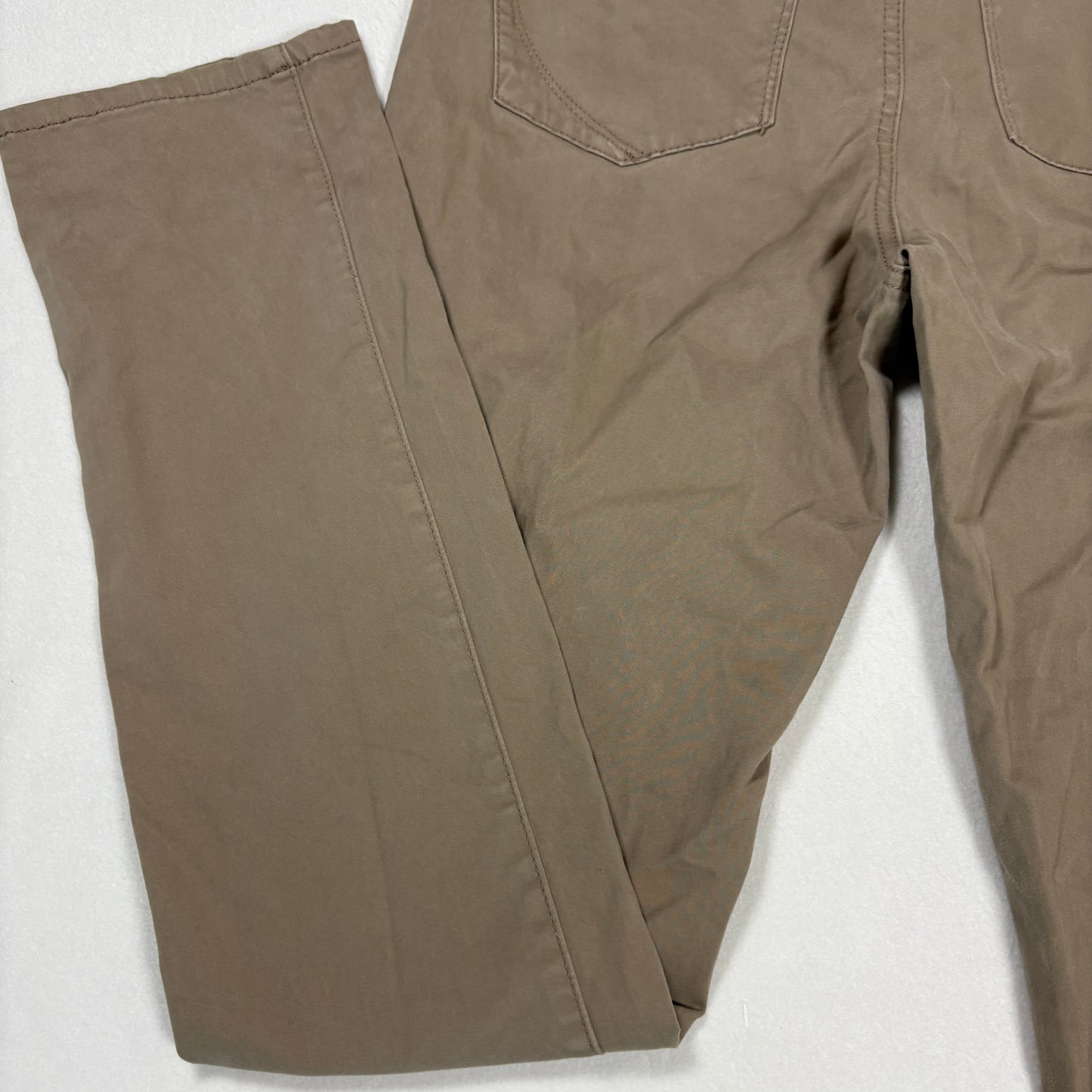 NYDJ Womens Samantha Slim Lift Tuck Jeans 8 Brown Stretch Denim High Rise