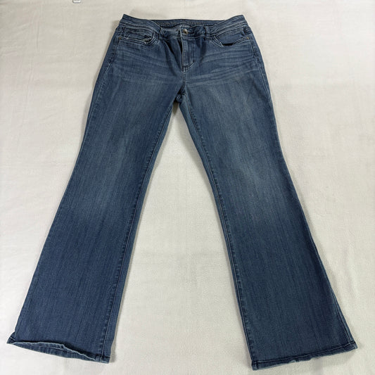 Bootcut Flare Stretch Jeans Simply Vera Wang Tag 10 Fits Like 32X29 Blue