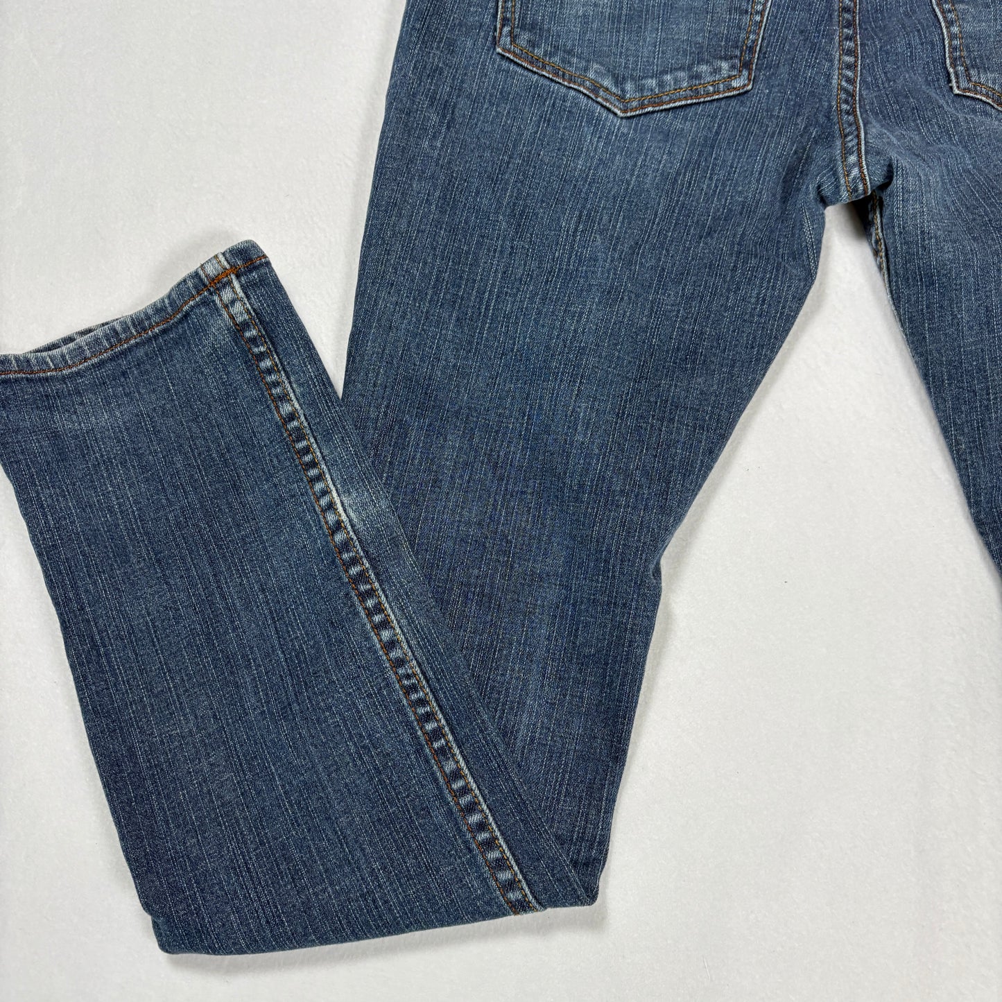 RSQ Mens London Skinny Jeans 31x30 Blue Distressed Ripped Y2K 90s Grunge Denim