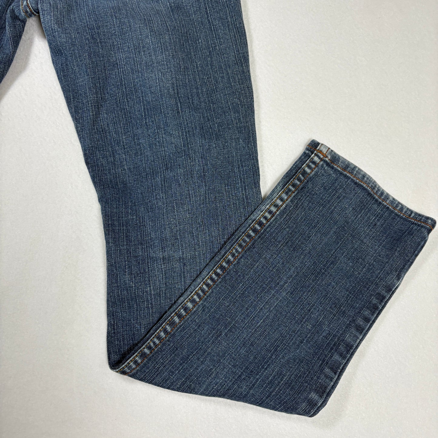 RSQ Mens London Skinny Jeans 31x30 Blue Distressed Ripped Y2K 90s Grunge Denim