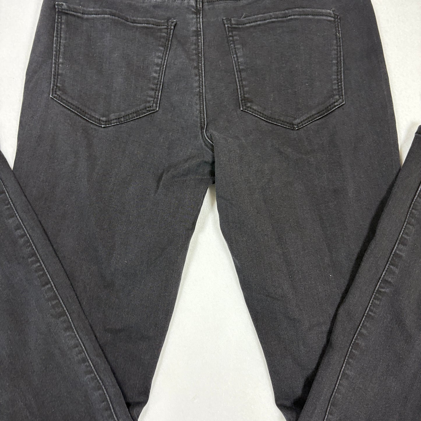 Royalty For Me Womens Black Skinny Jeans Size 8 Stretch High Rise Y2K Grunge