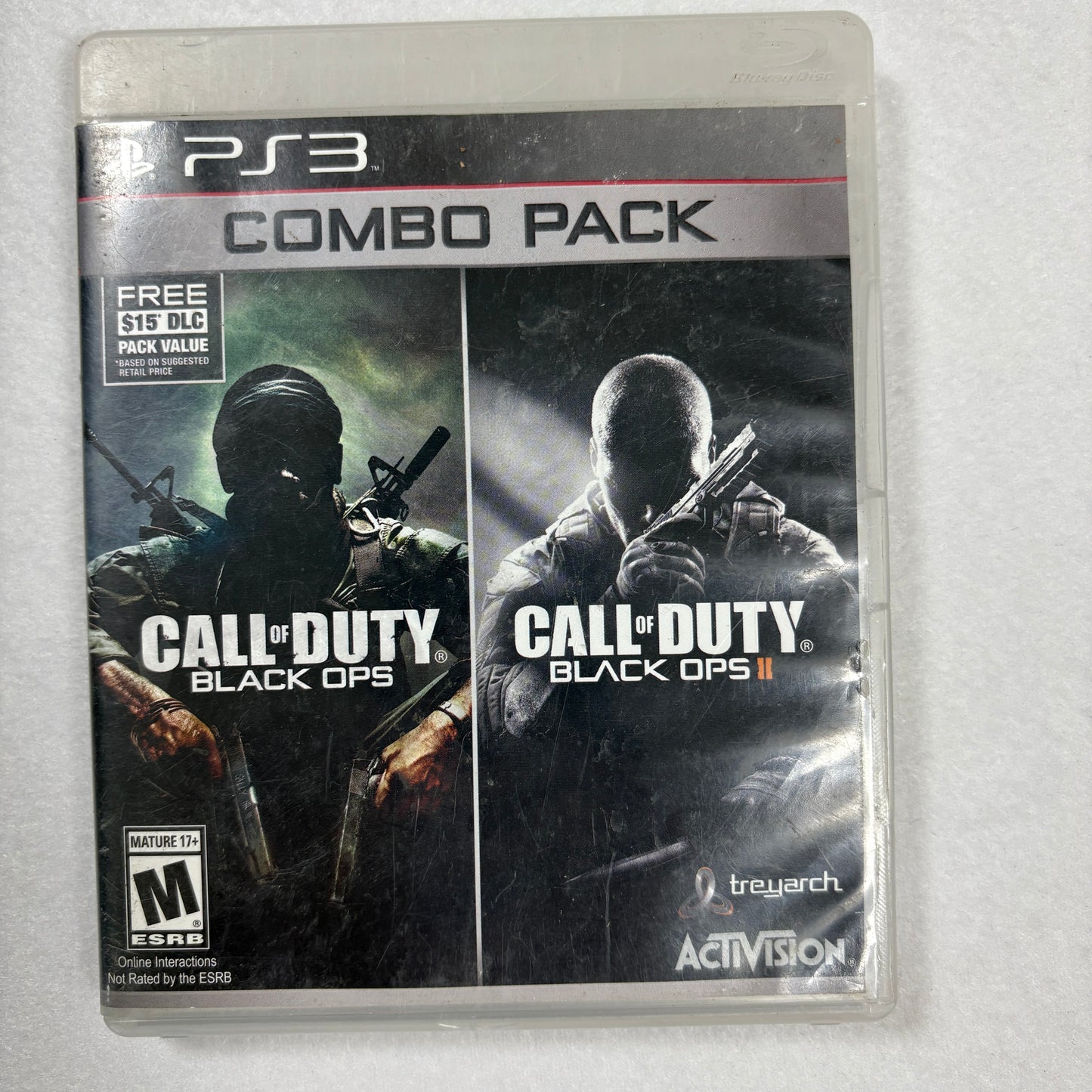 Call of Duty Black Ops I & II Combo Pack PS3 Complete w/ Manual Tested