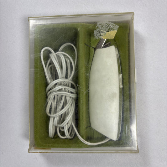 Sears Vintage Electric Scissors Corded Fabric Cutter Hi Lo Speed Sewing w/ Case