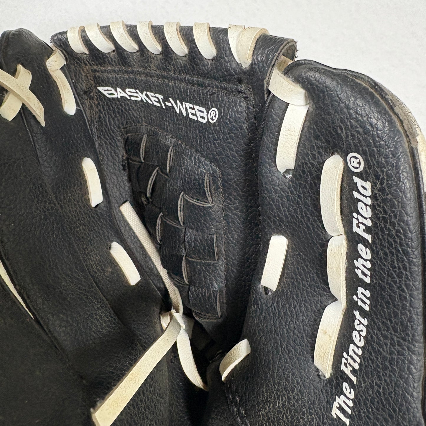 Rawlings Youth Baseball Glove 10.5" REM105 Basket Web Black White Camo Left Hand