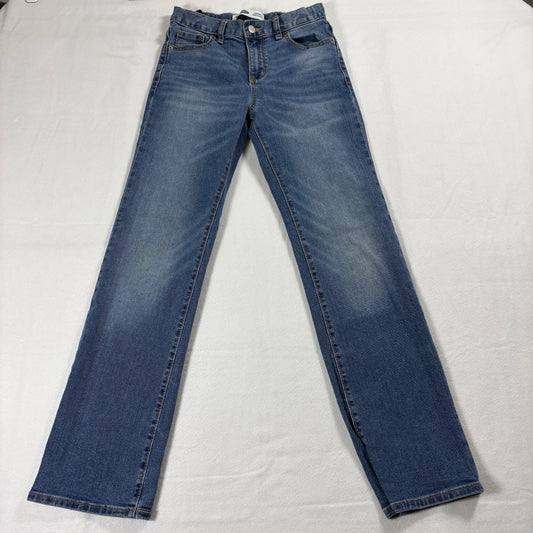 Old Navy Jeans Kids 14 Slim Blue Straight Built In Flex Denim Y2K Casual Pants