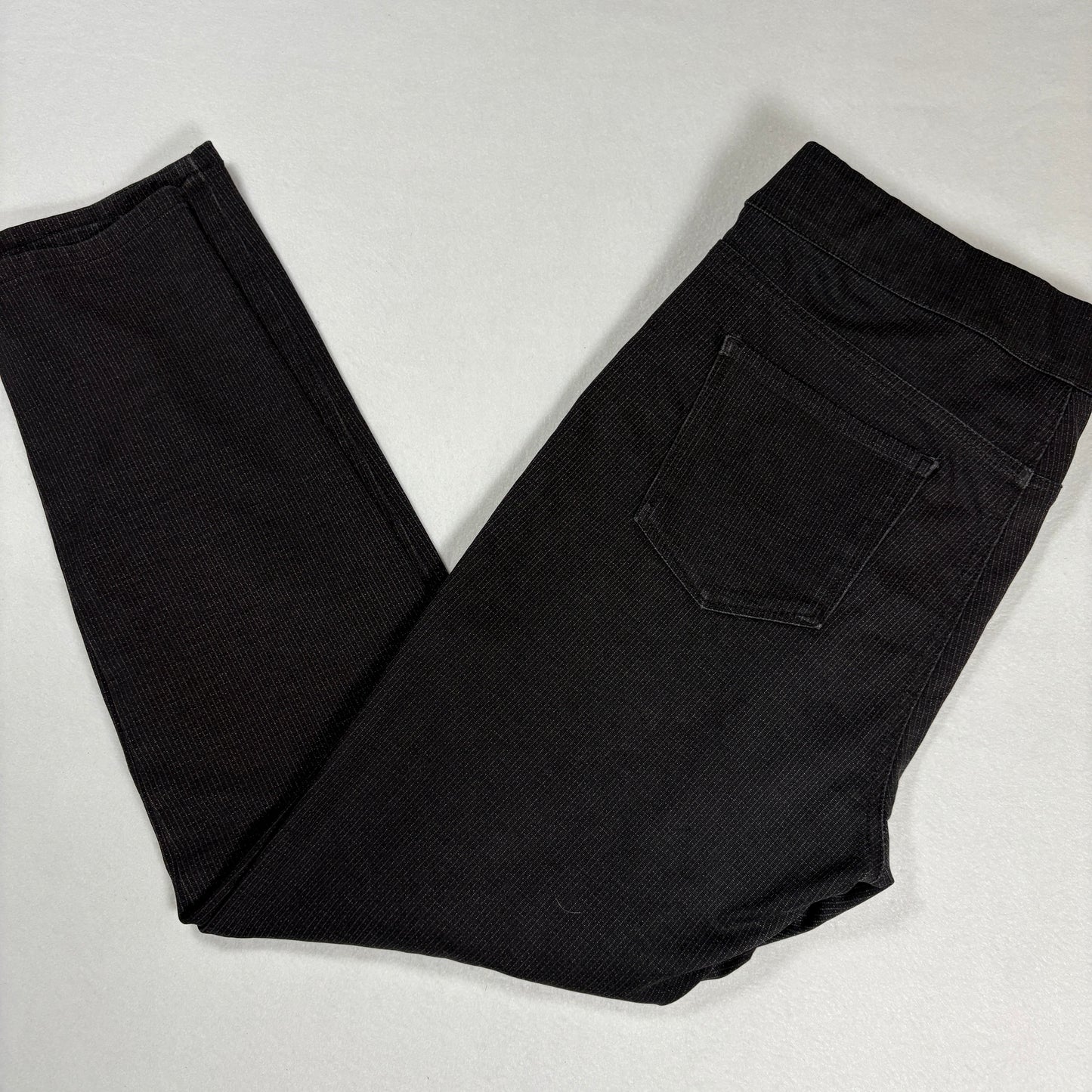 Gloria Vanderbilt Womens Jeans 12 Black Stretch Slim Fit Y2K Vintage Denim Pants