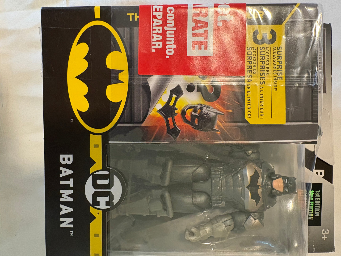 Batman & Bronze Tiger DC Figures Dual Pack 1st Edition w/ 3 Surprise Accessories