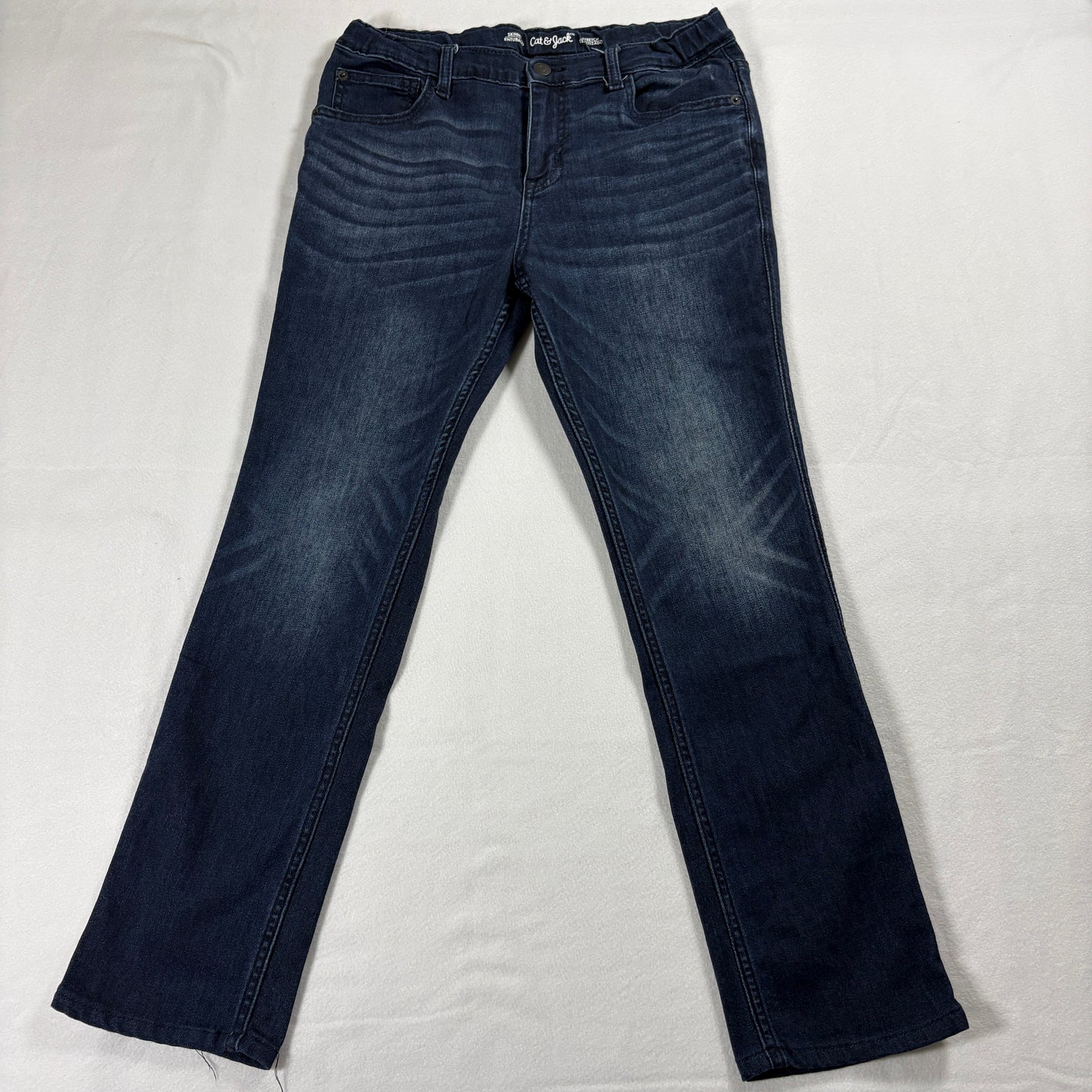 Cat & Jack Jeans Kids 16 Blue Skinny Stretch Denim Youth Pants Casual Everyday