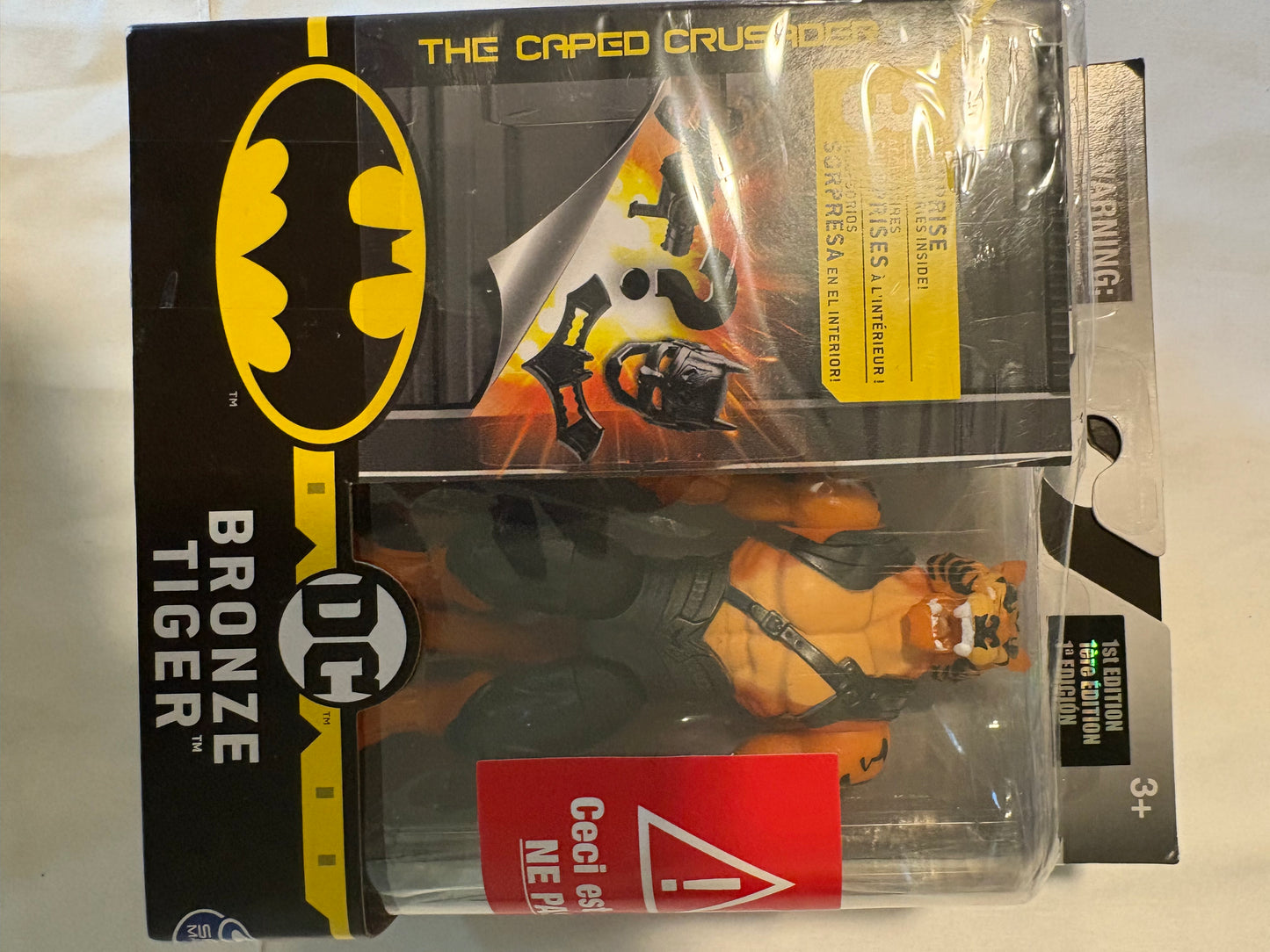 Batman & Bronze Tiger DC Figures Dual Pack 1st Edition w/ 3 Surprise Accessories