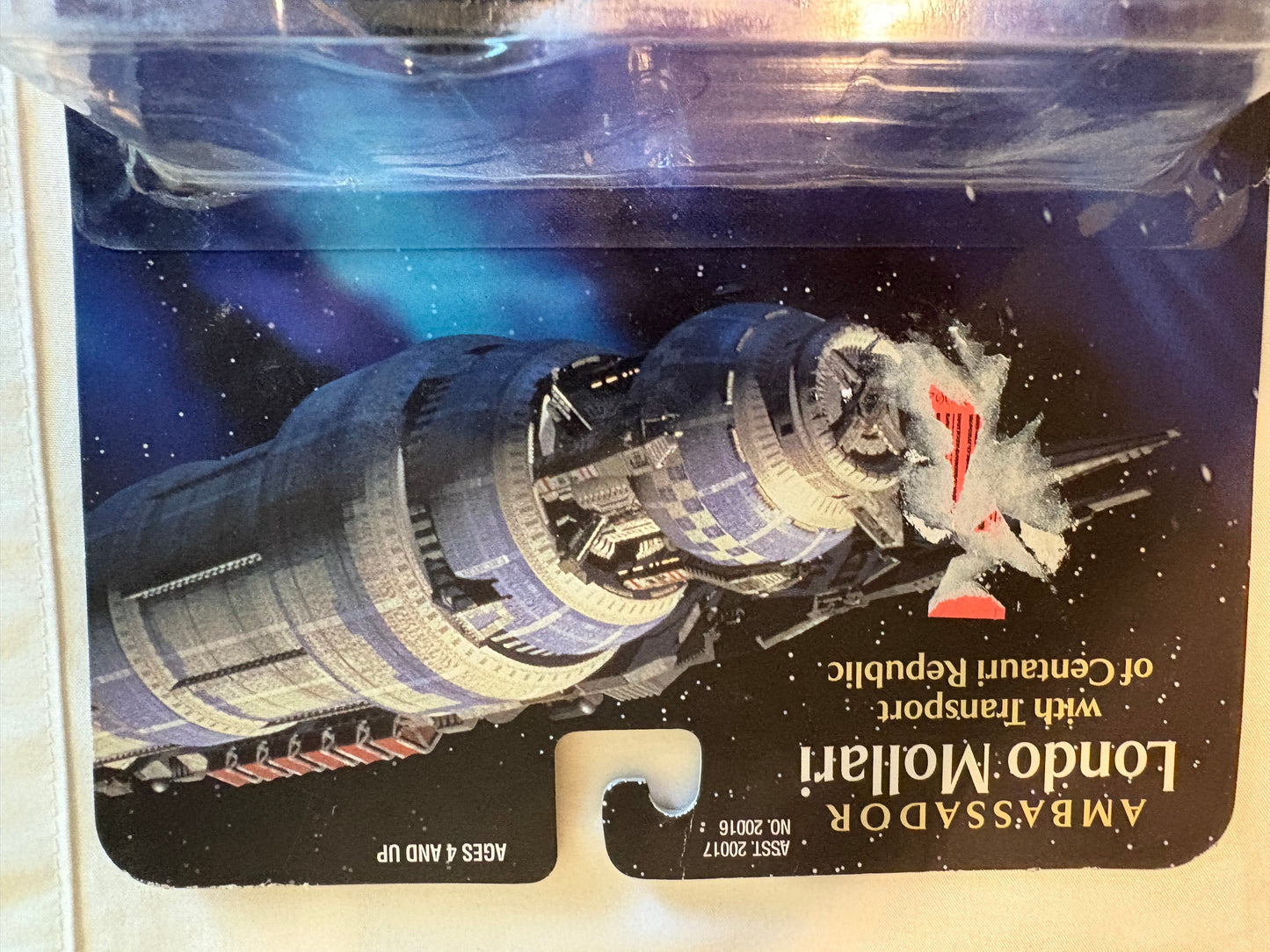 Babylon 5 Londo Mollari Figure Centauri Transport 1997 NIB Sci-Fi Toy MOC Rare