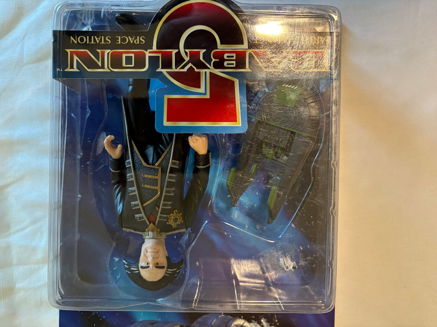 Babylon 5 Londo Mollari Figure Centauri Transport 1997 NIB Sci-Fi Toy MOC Rare