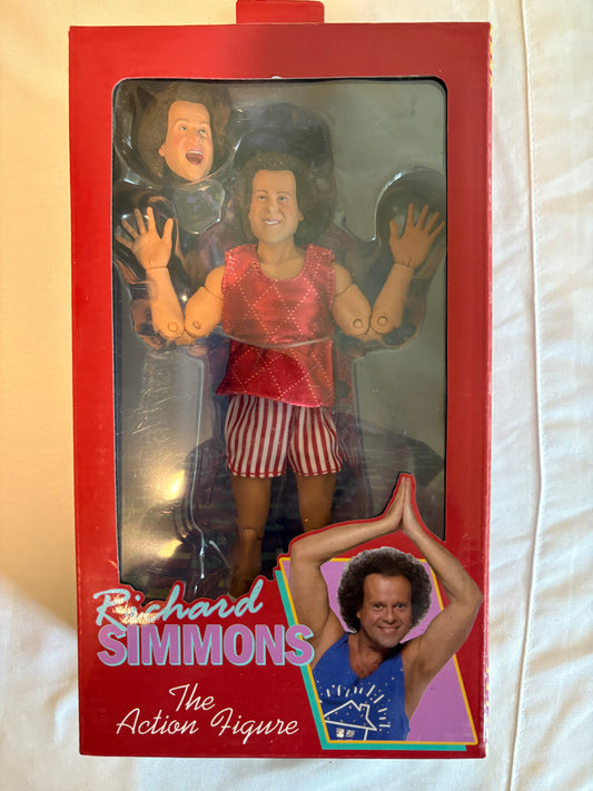 Richard Simmons Action Figure New in Box 90s Style Collectible Talking Doll