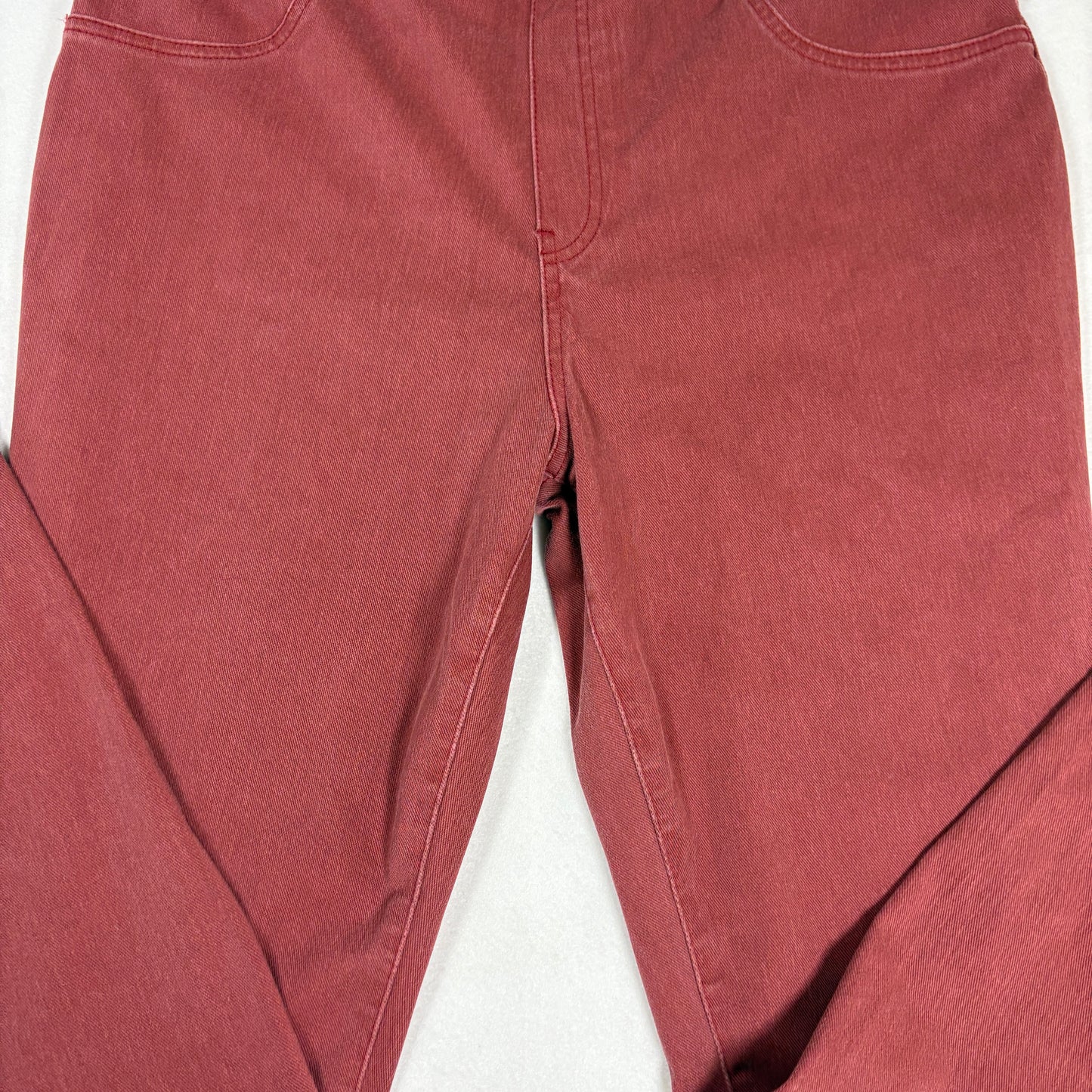 Time and Tru Womens Plus Size 20 Red Jeans Baggy Relaxed Fit Y2K Vintage Denim