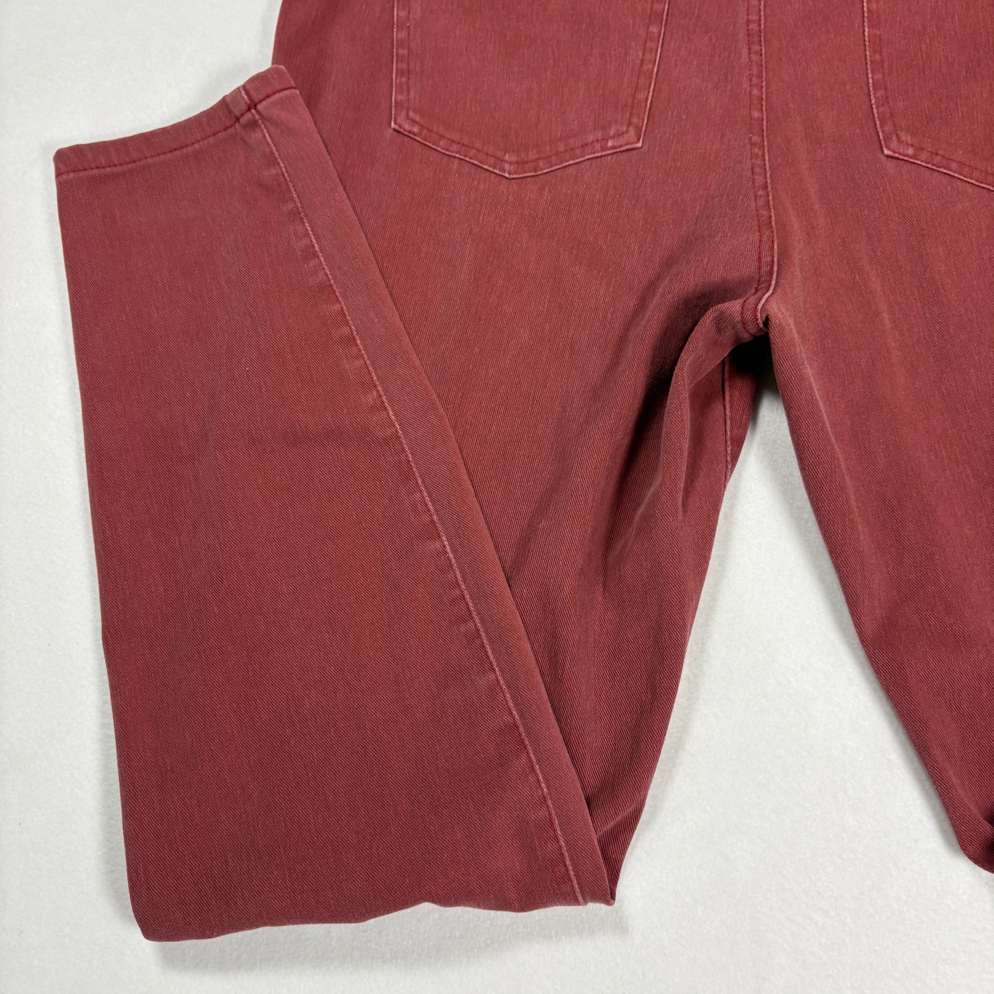 Time and Tru Womens Plus Size 20 Red Jeans Baggy Relaxed Fit Y2K Vintage Denim