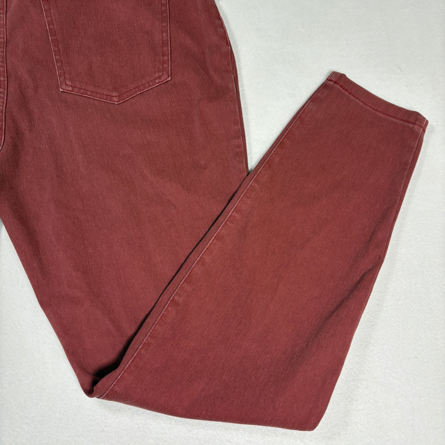 Time and Tru Womens Plus Size 20 Red Jeans Baggy Relaxed Fit Y2K Vintage Denim