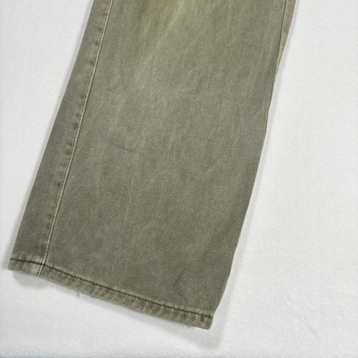 Mens Cargo Pants Green 36x30 Utility Workwear Y2K Vintage Baggy Carpenter