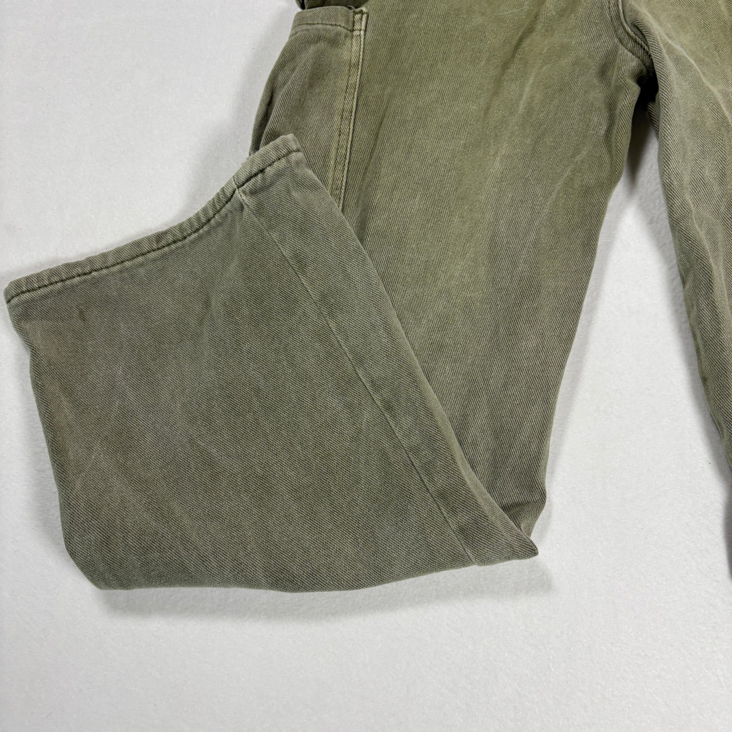 Mens Cargo Pants Green 36x30 Utility Workwear Y2K Vintage Baggy Carpenter