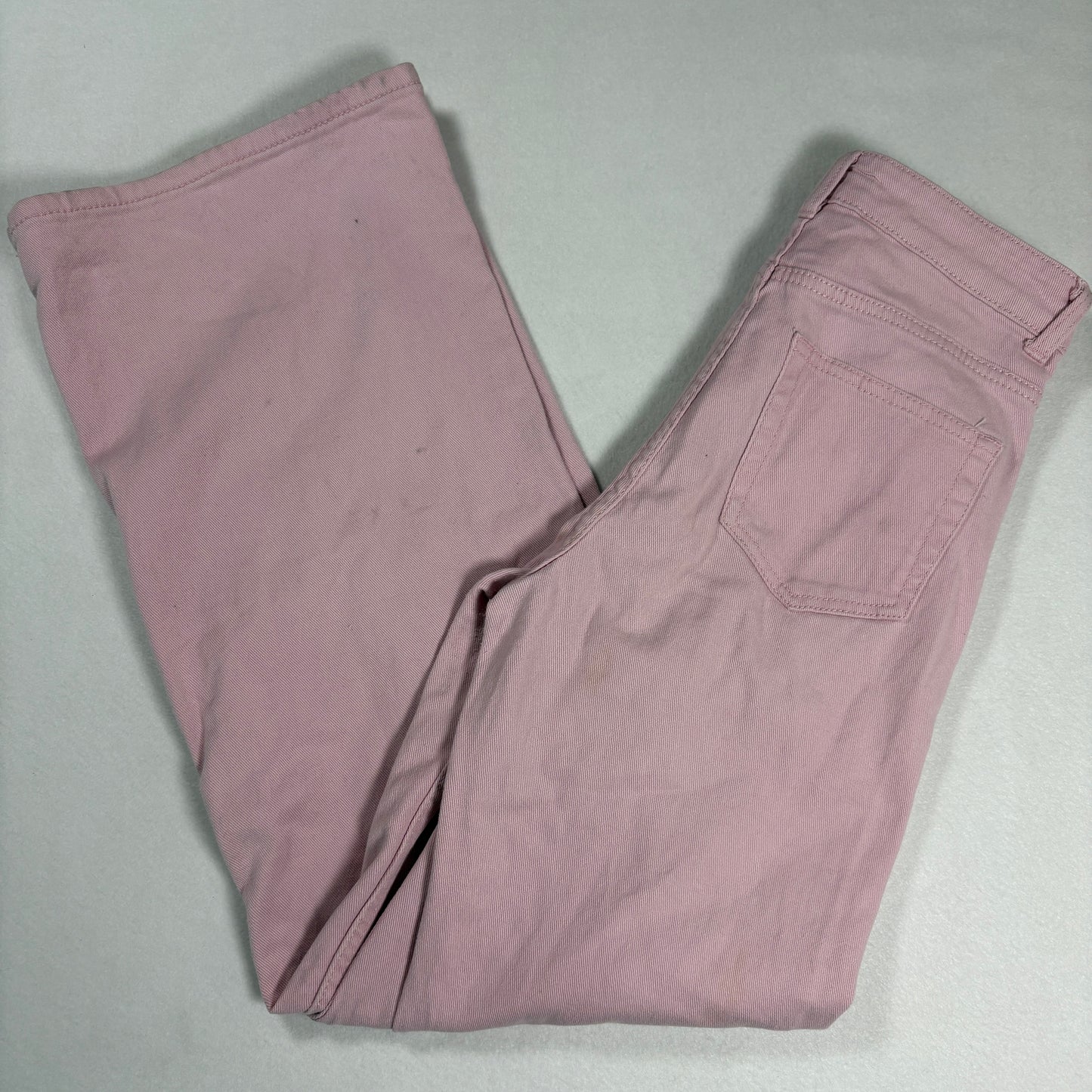 Womens Pink Jeans 32x30 Baggy Y2K 90s Wide Leg Vintage Denim Grunge Streetwear