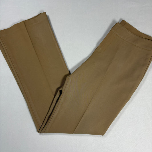 A Byer Womens Pants 7 Brown Dress Slacks Straight Leg Business Casual Workwear