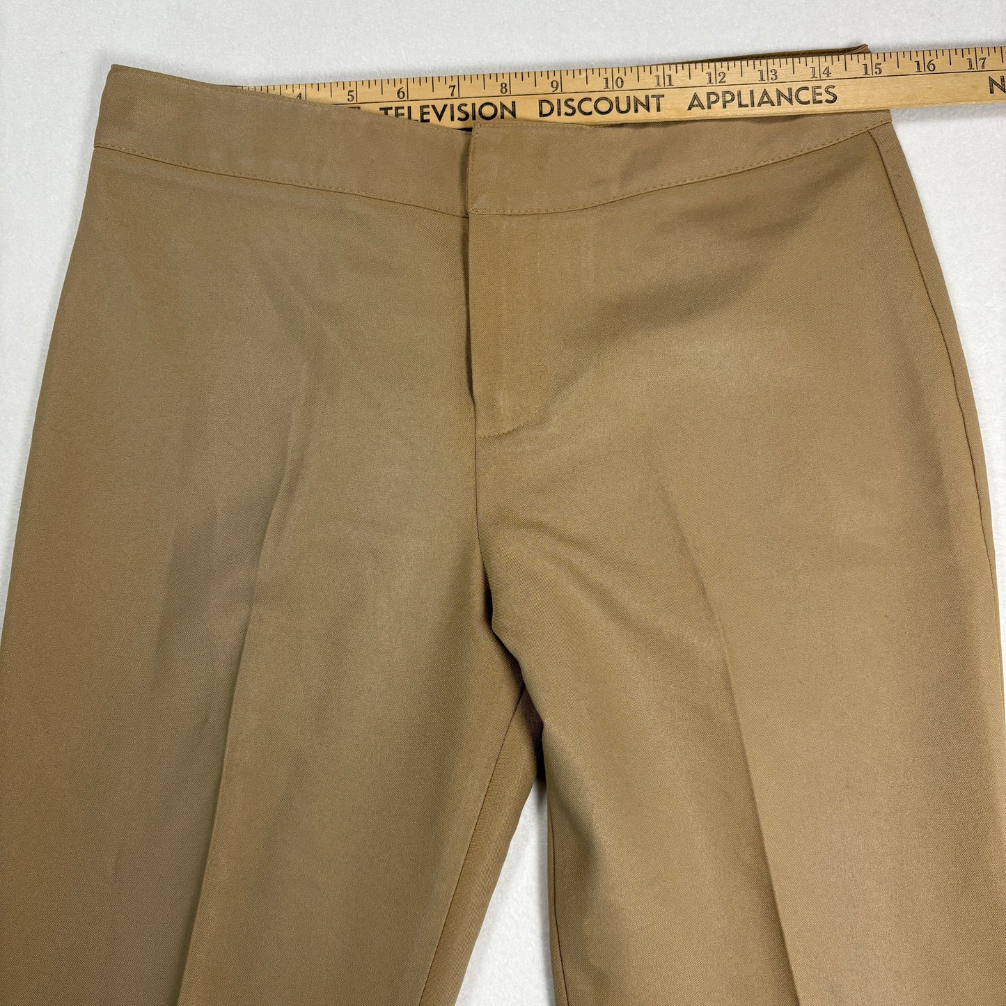 A Byer Womens Pants 7 Brown Dress Slacks Straight Leg Business Casual Workwear