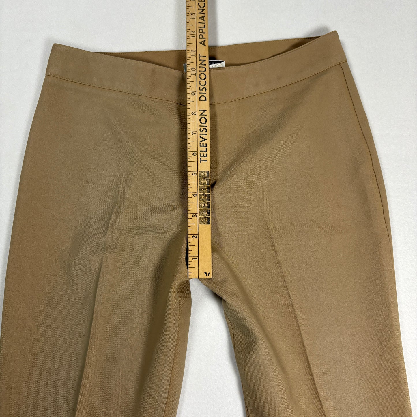 A Byer Womens Pants 7 Brown Dress Slacks Straight Leg Business Casual Workwear