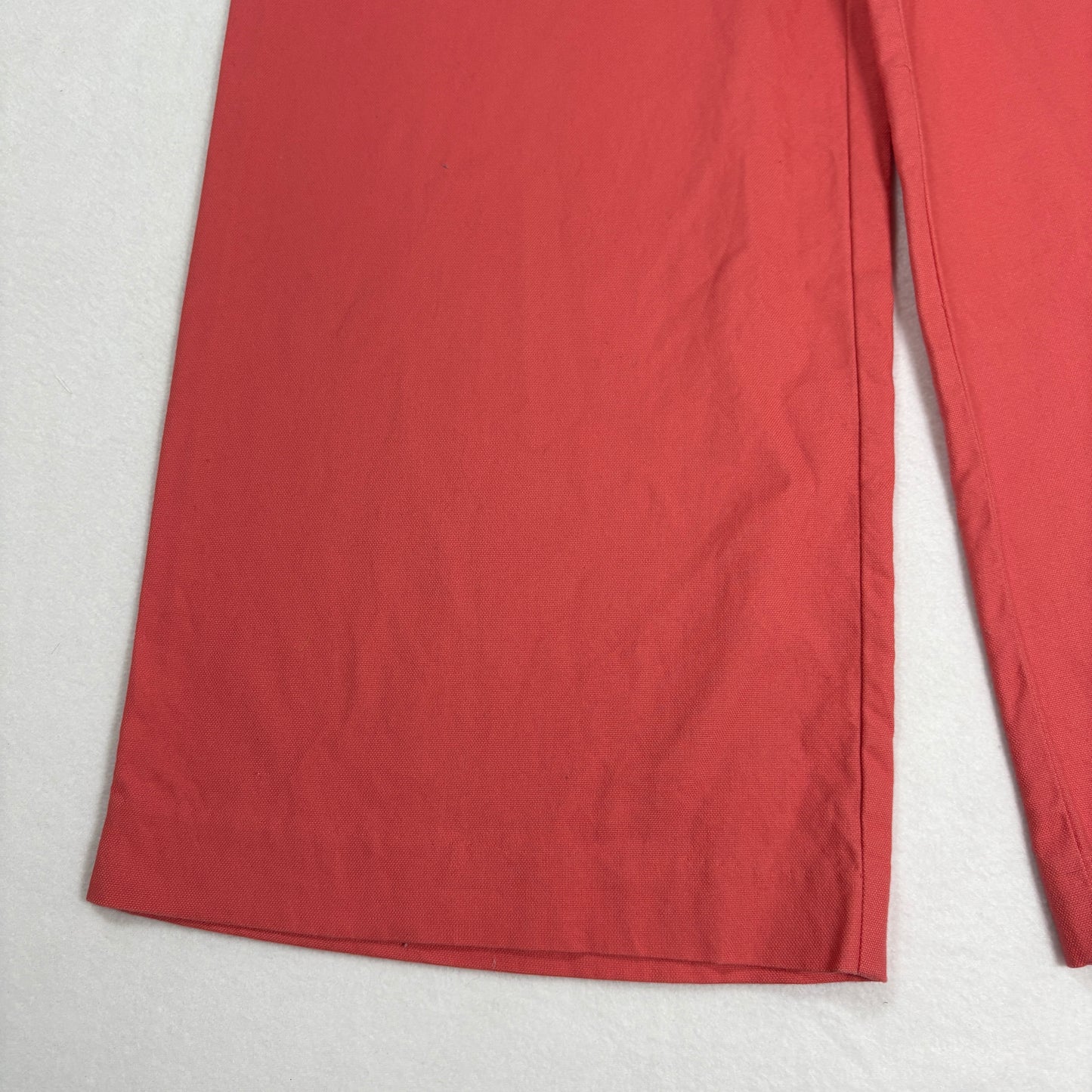 Work to Weekend Womens Pants 8 Red Flare Stretch Career Dress Slacks Y2K Retro