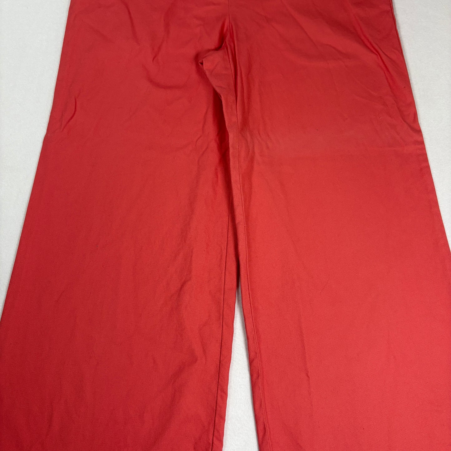 Work to Weekend Womens Pants 8 Red Flare Stretch Career Dress Slacks Y2K Retro
