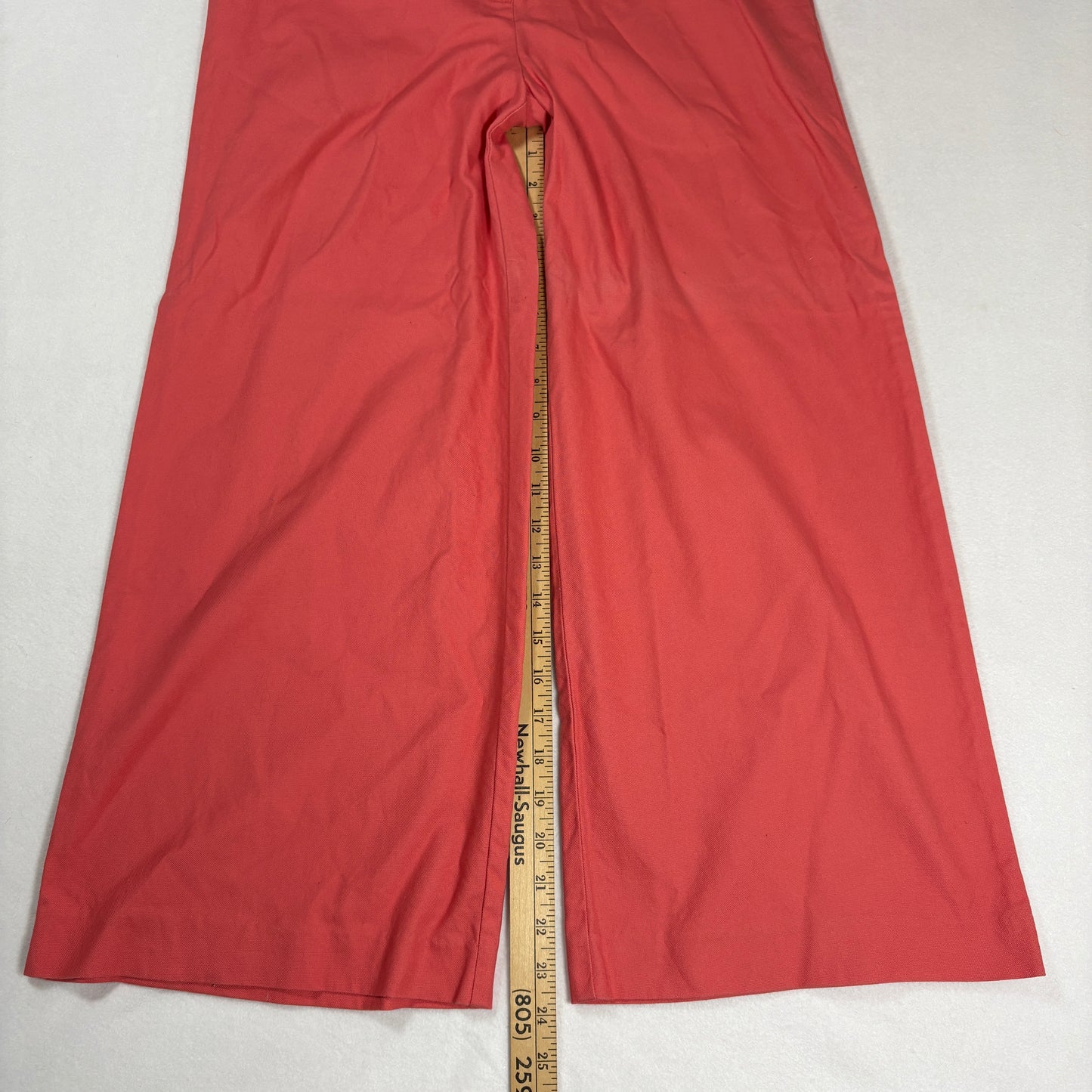 Work to Weekend Womens Pants 8 Red Flare Stretch Career Dress Slacks Y2K Retro