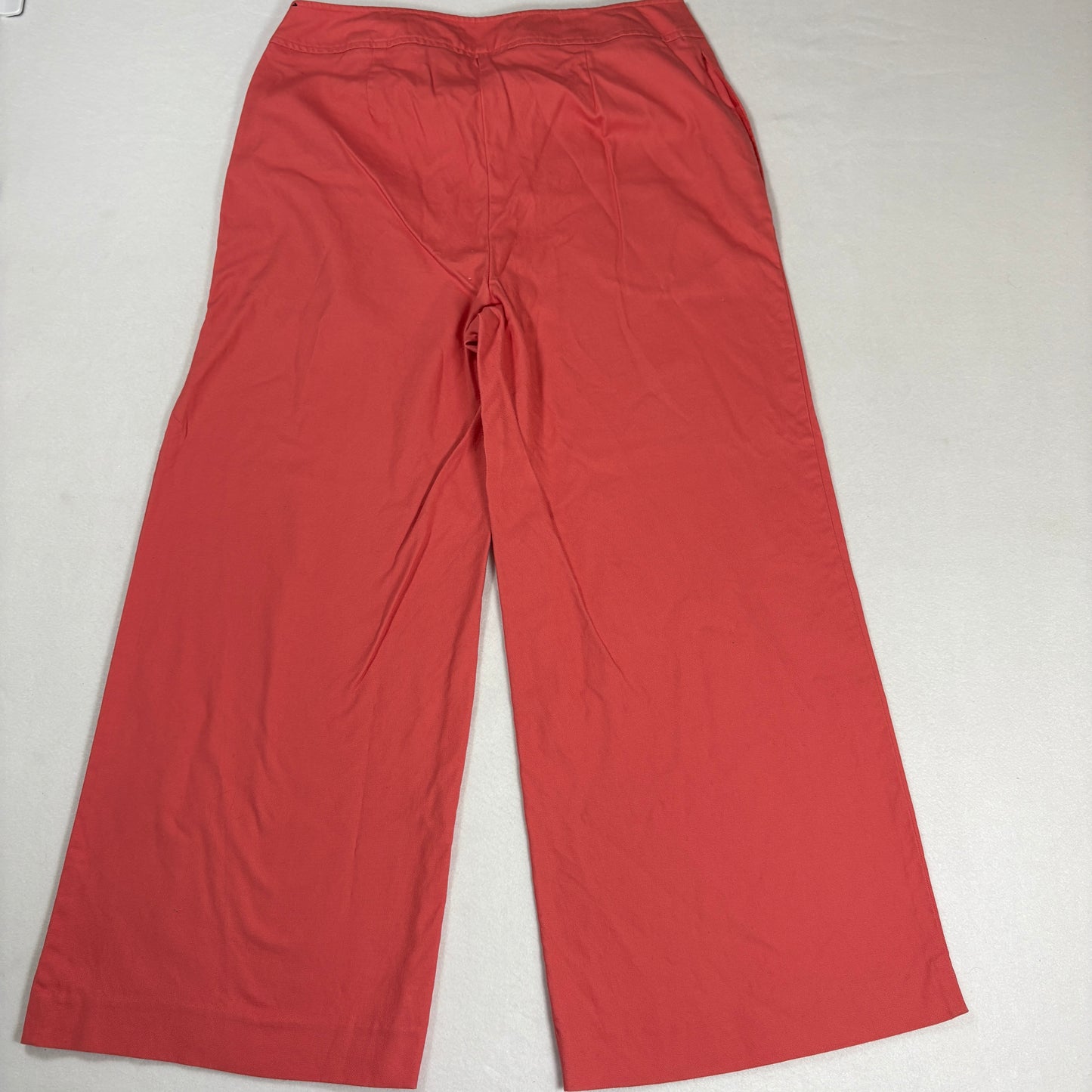 Work to Weekend Womens Pants 8 Red Flare Stretch Career Dress Slacks Y2K Retro