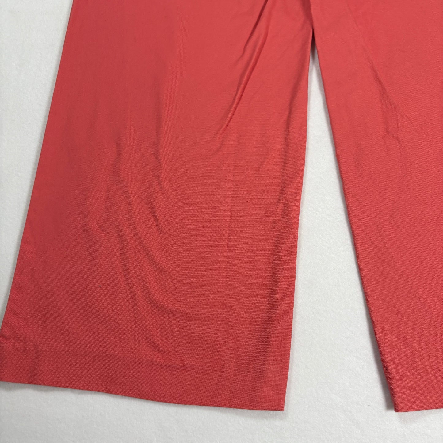 Work to Weekend Womens Pants 8 Red Flare Stretch Career Dress Slacks Y2K Retro