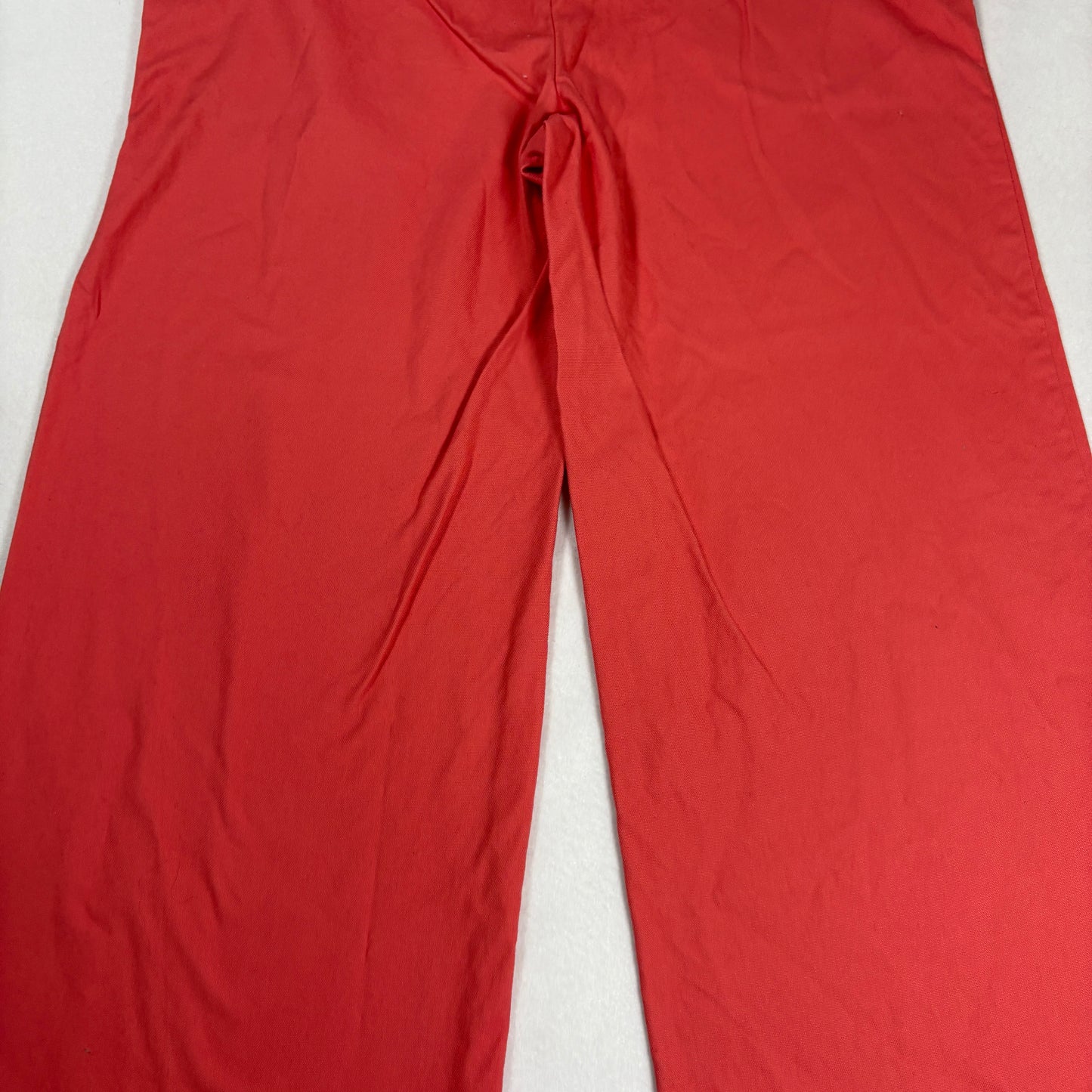 Work to Weekend Womens Pants 8 Red Flare Stretch Career Dress Slacks Y2K Retro