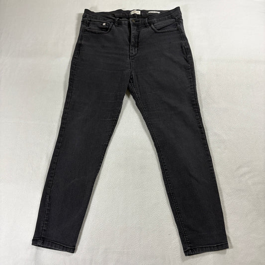 Skinny Stretch Jeans Curve Appeal Essential Tag 14x32 Fits Like 34X28 Gray Fade