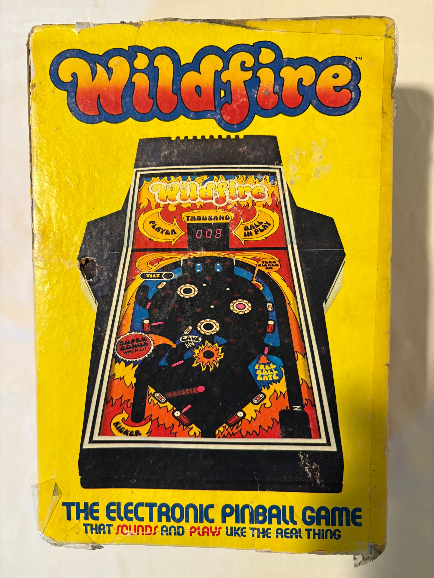 Wildfire Electronic Pinball Game Parker Brothers 1979 With Box Vintage Untested