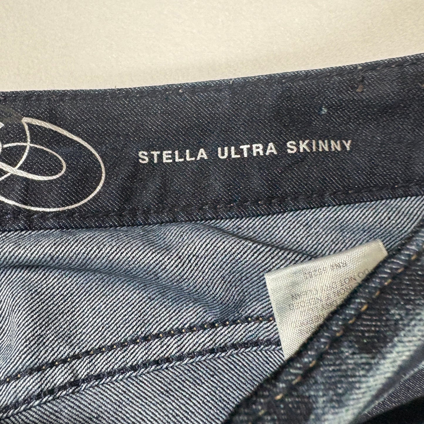 Express Womens Jeans 10R Stella Ultra Skinny Dark Wash Denim Y2K Stretch