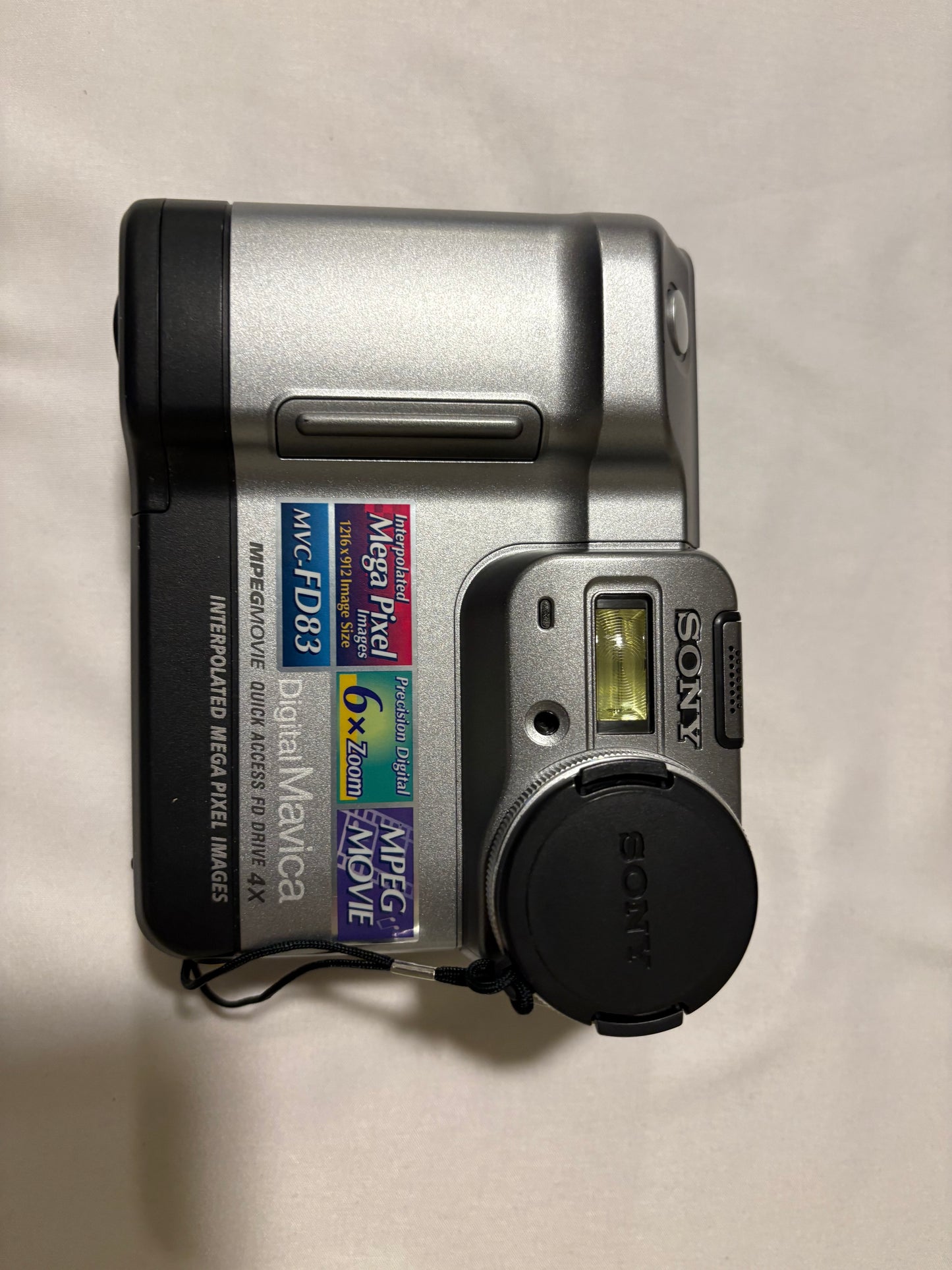 Sony Mavica MVC-FD83 Digital Camera – Floppy Disk – 6x Zoom – Vintage Retro