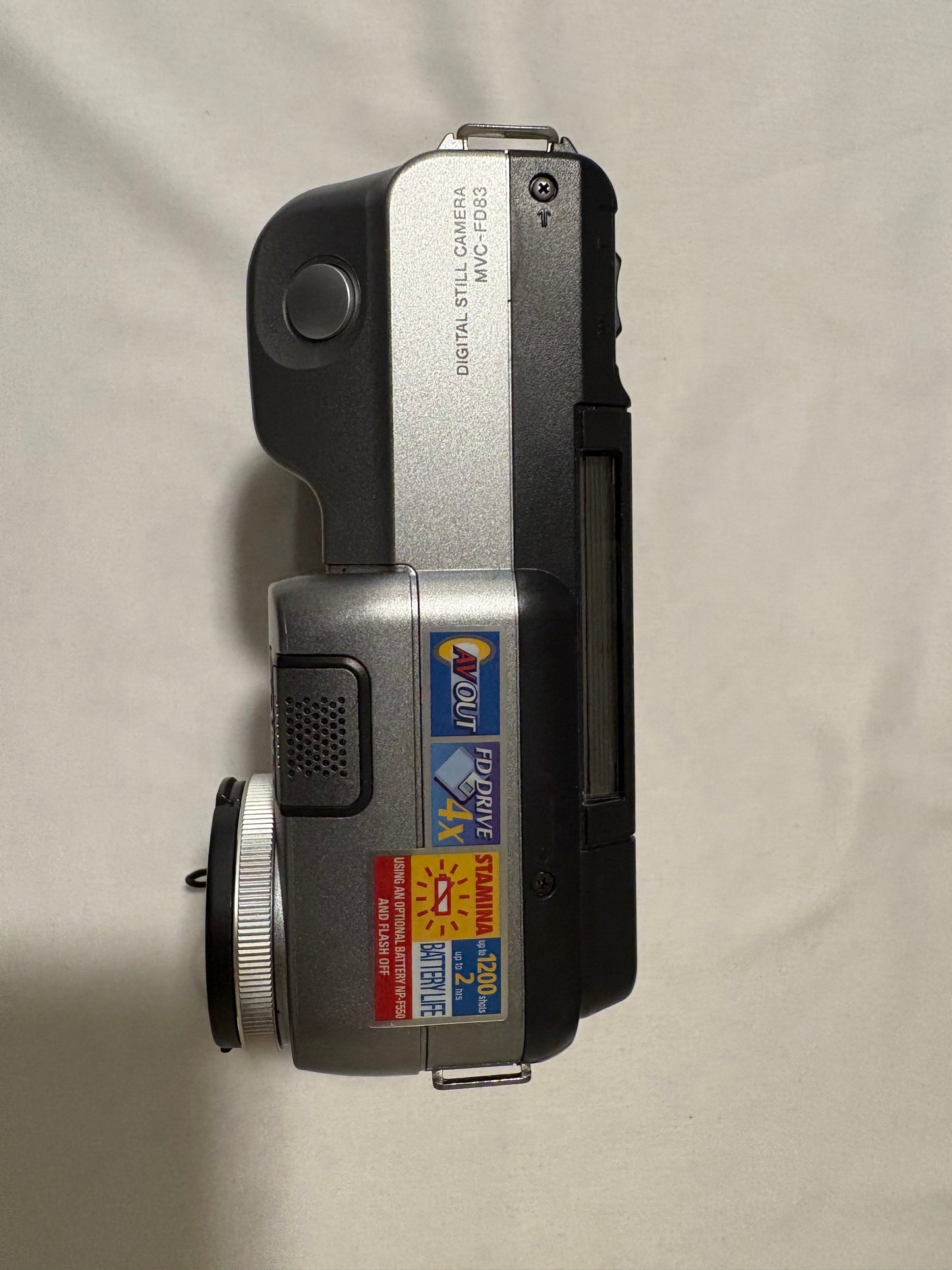 Sony Mavica MVC-FD83 Digital Camera – Floppy Disk – 6x Zoom – Vintage Retro